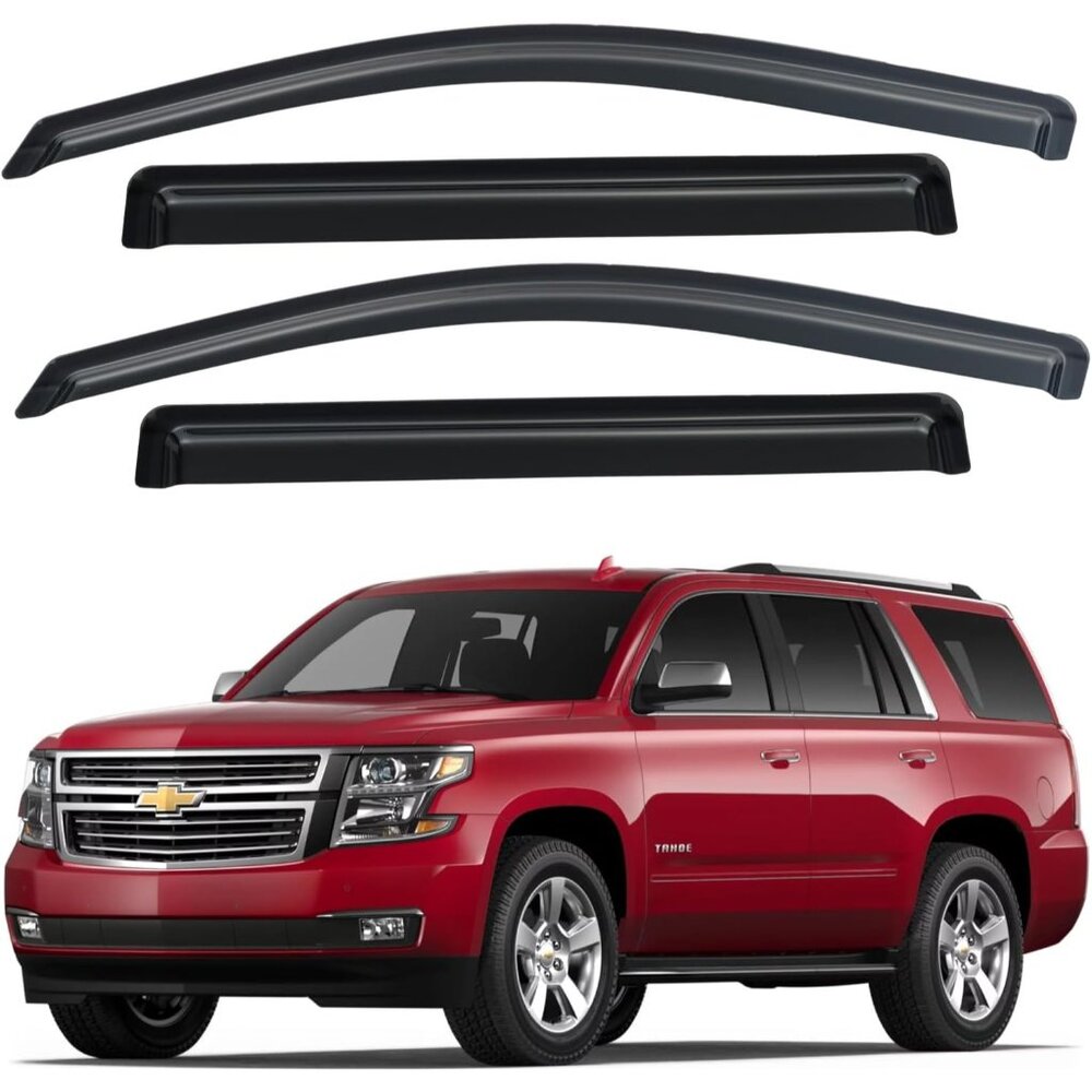 Window Visors Rain Guards Shield for 2015-2020 Chevy Tahoe/GMC YukonNot for XL o